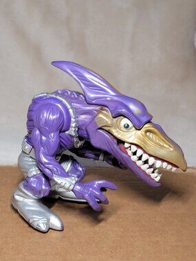 VTG Mattel 1996 Street Sharks Extreme Dinosaurs Bullzeye 5" Action Figure C12